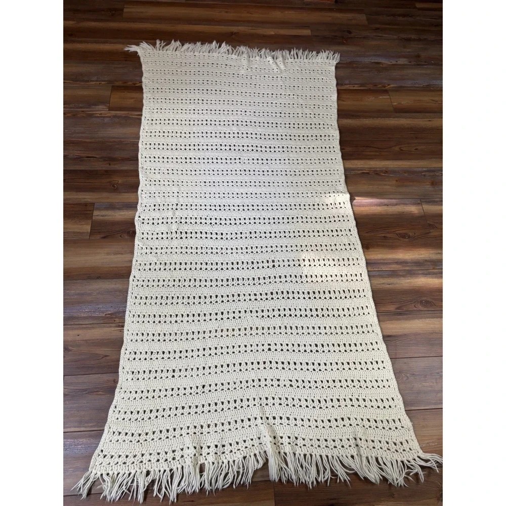 Handmade‎ Crochet Blanket Afghan 65